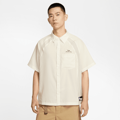 Nike SB Dri-FIT Woven Short-Sleeve Bowler Shirt. Nike ID Nike SB Dri-FIT Woven Short-Sleeve Bowler Shirt. Nike ID